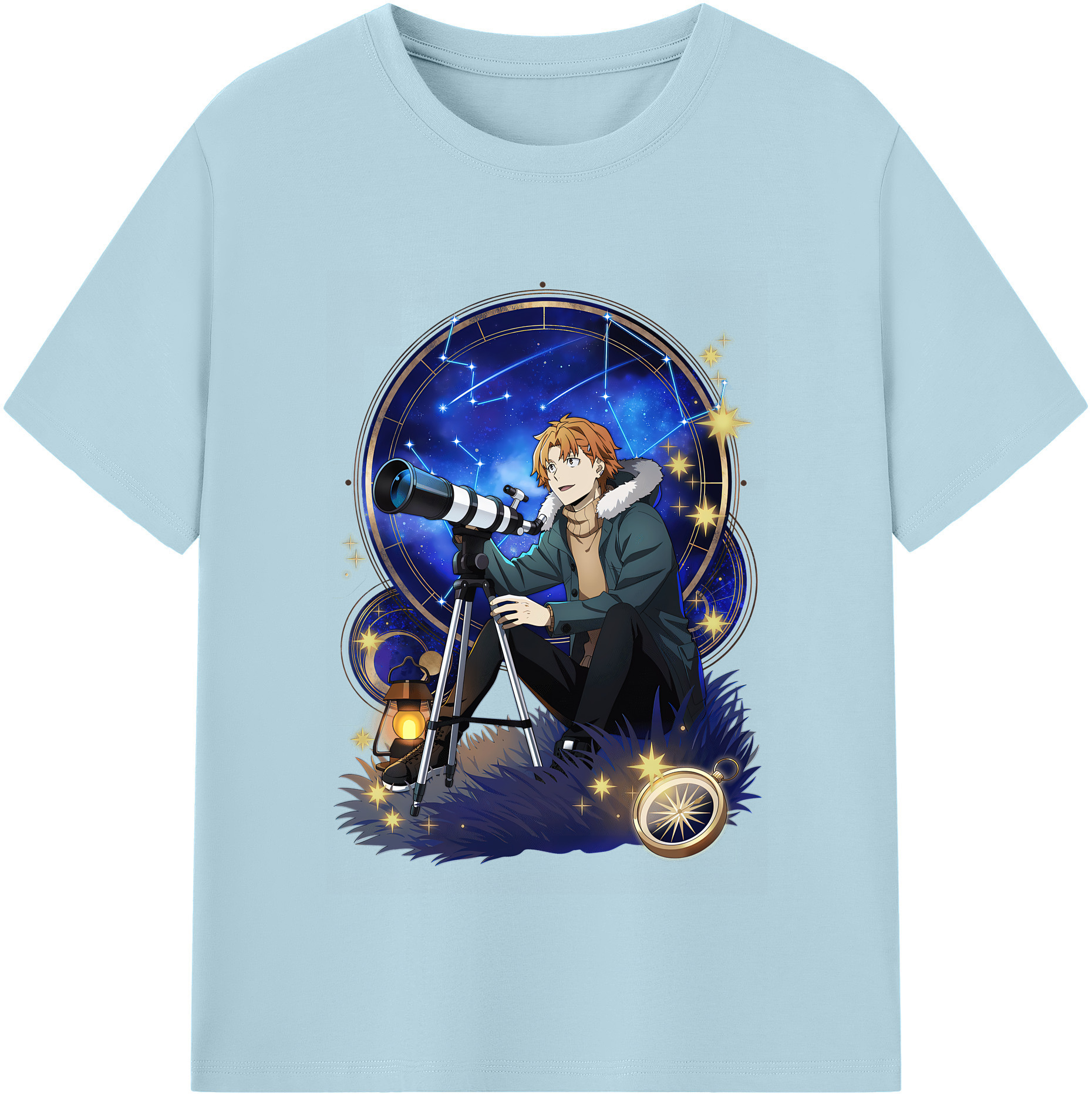 （画像用） 文豪ストレイドッグス Bungo Stray Dogs 綿100％半袖Tシャツ（フロントプリント）